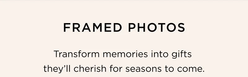 Framed Photos