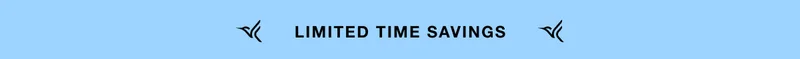 Limited Time Savings