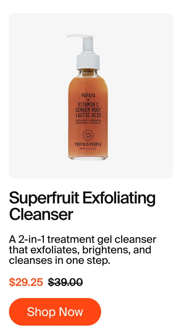 Superfruit Exfoliating Cleanser