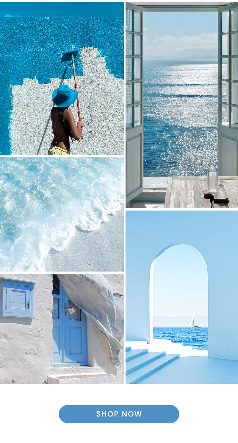 Cyan Blue - DALI COLLECTION - Shop Now