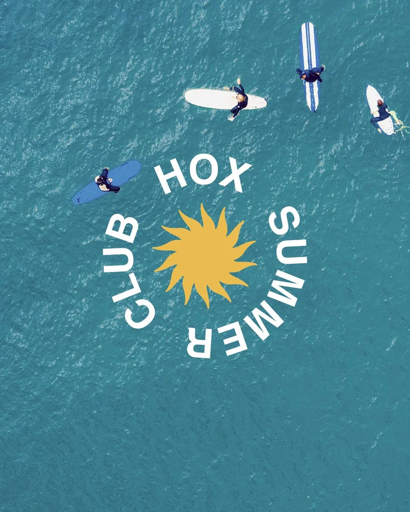 Surfers in the sea
