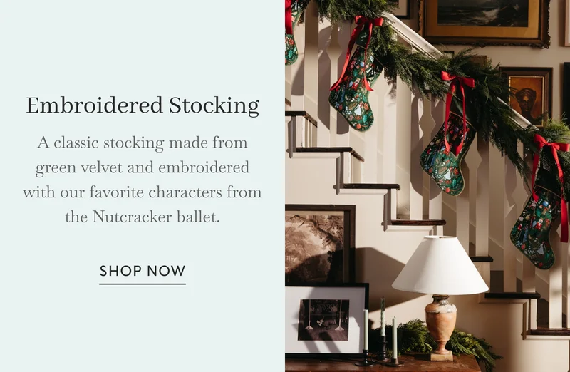 Embroidered Stocking
