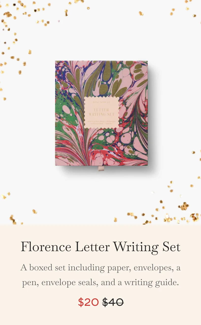 Florence Letter Writing Set