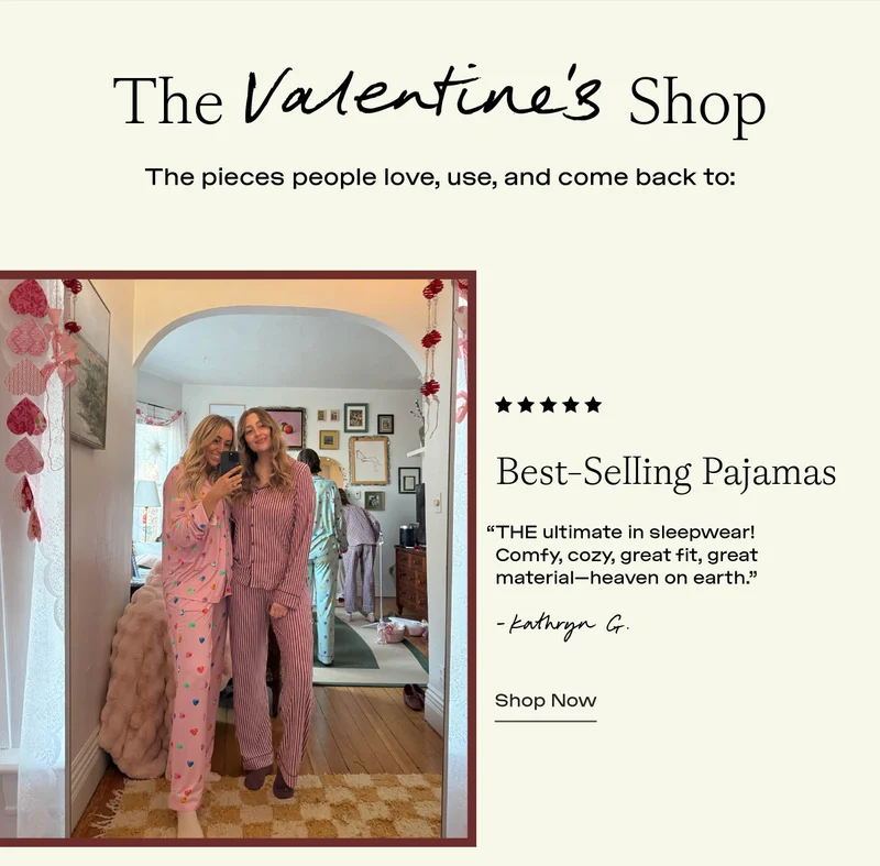 The Valentine's Shop - Shop Best-Selling PJs