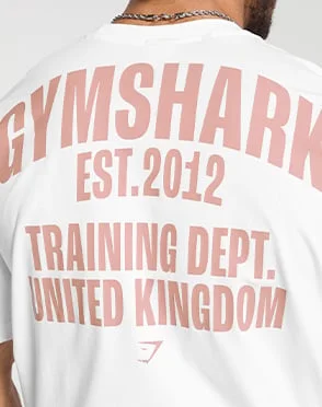 TRAINING DEPT. UK T-SHIRT - WHITE.