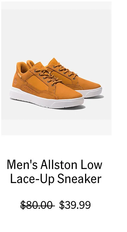 Men's Allston Low Lace-Up Sneaker