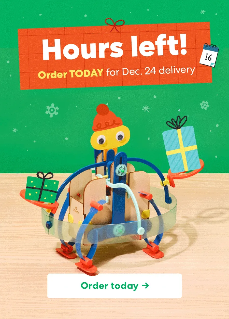 Hours left! Use code LASTCALL