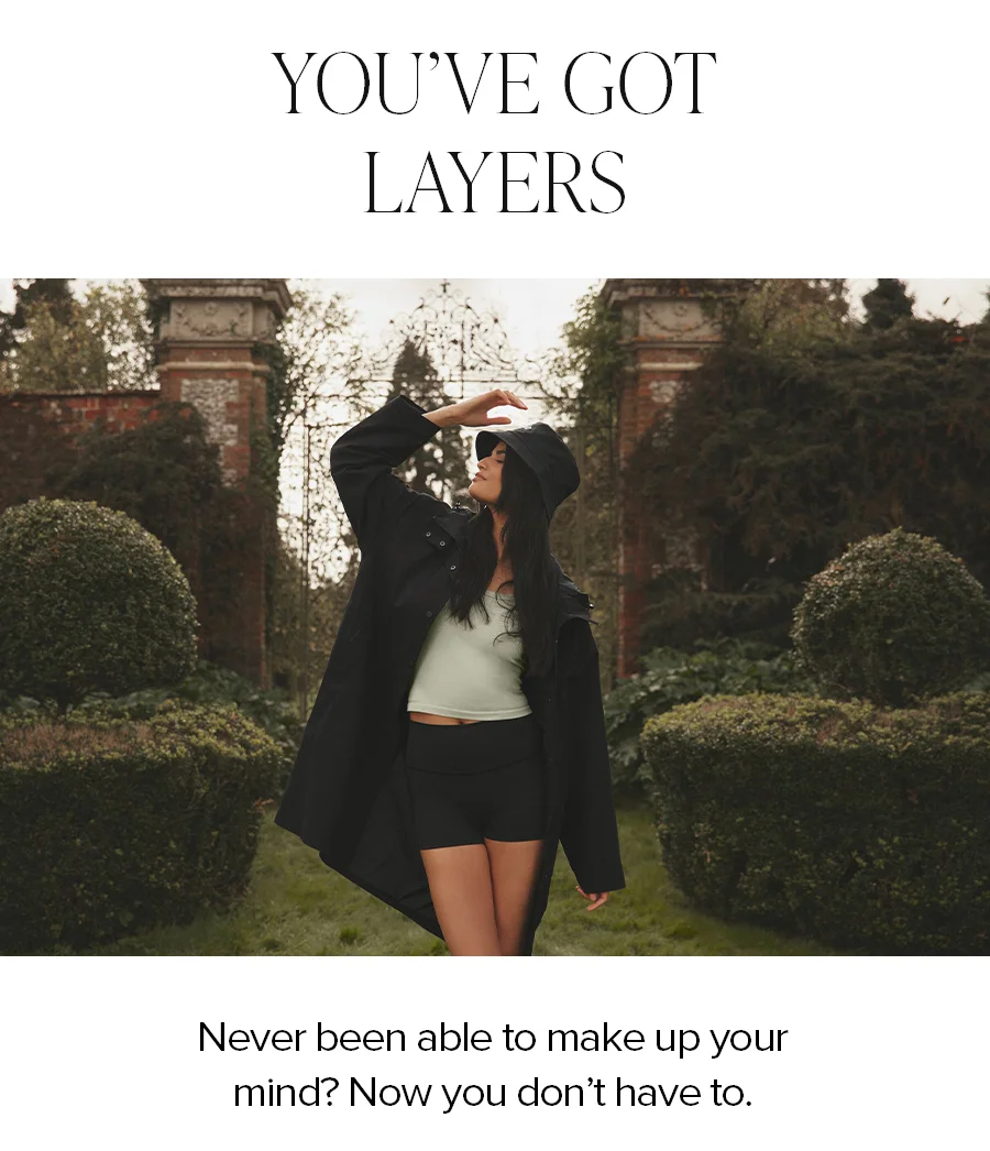 YOU'VE GOT LAYERS NEVER BEEN ABLE TO MAKE UP YOUR MIND? NOW YOU WON'T HAVE TO.