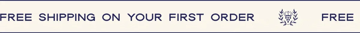 FREE SHIPPING ON YOUR FIRST ORDER