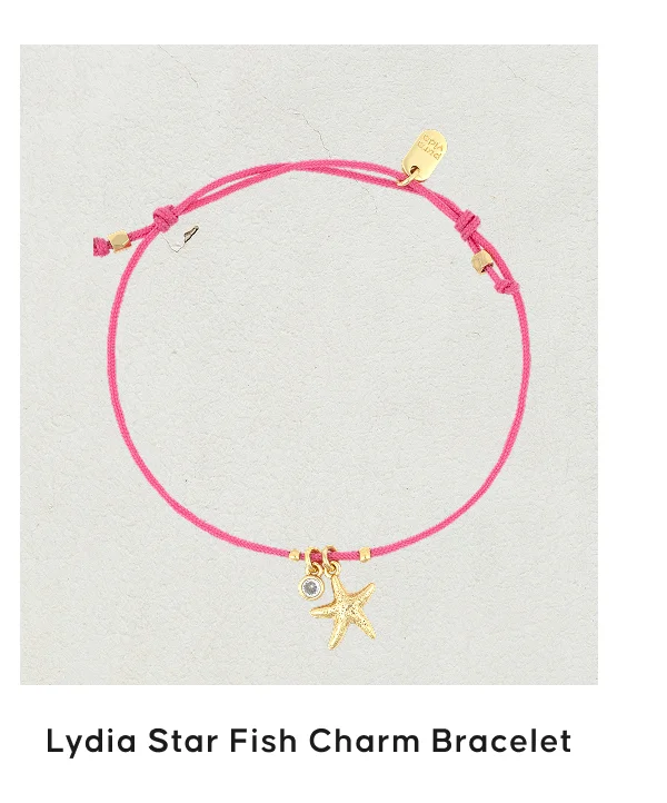 Lydia Star Fish Charm Bracelet