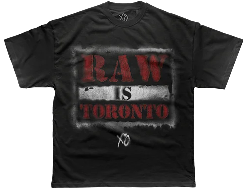 WWE X XO RAW IS TORONTO TEE