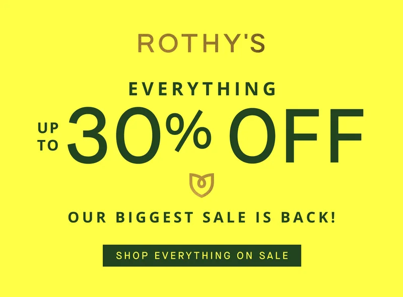 EVERYTHING UP TO 30% OFF Our biggest sale is back! SHOP EVERYTHING ON SALE