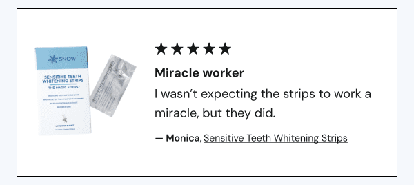 Shop Sensitive Teeth Whitening Strips