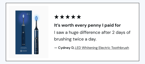 Shop LED Whitening Electric Toothbrush