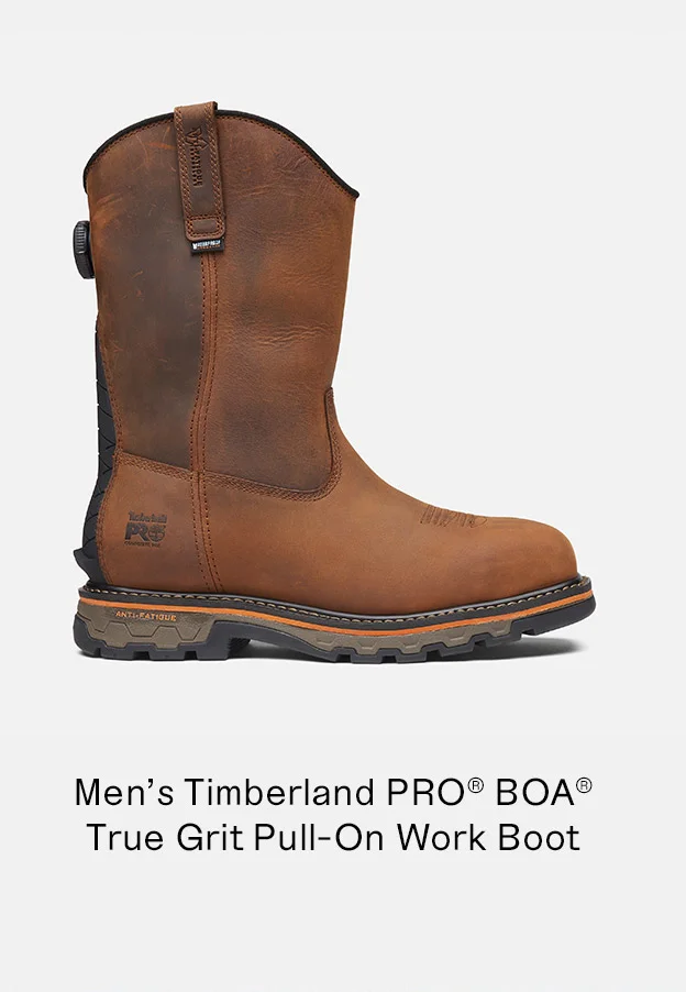 Men's Timberland PRO BOA True Grit Pull On Work Boot