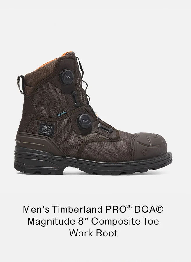 Men's Timberland PRO BOA Magnitude Composite Toe Work Boot