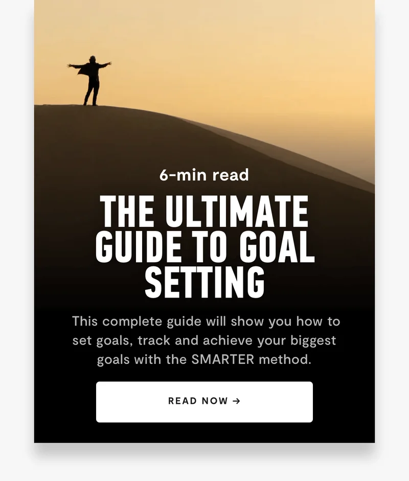 The Ultimate Guide To Goal Setting