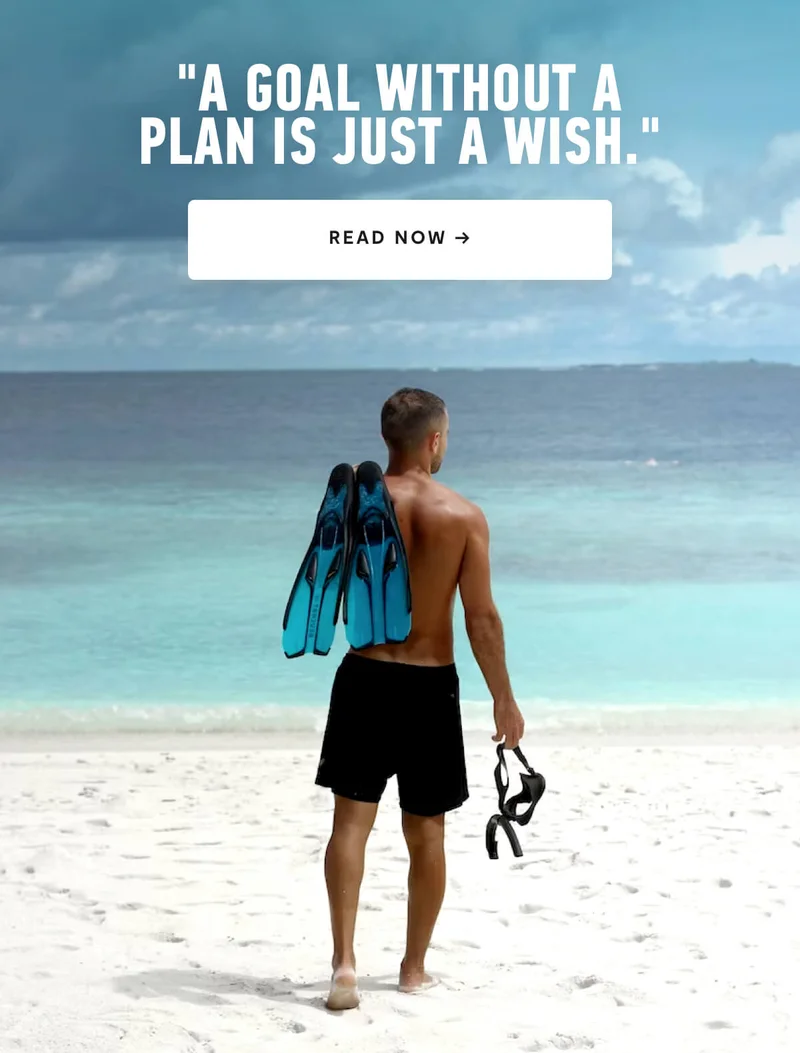 "A Goal Without A Plan Is Just A Wish."
