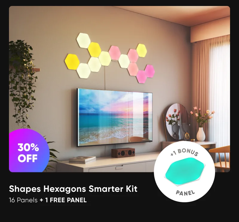 Shapes Hexagons Smarter Kit 16 Panels + 1 FREE PANEL