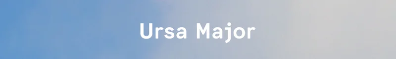 Ursa Major