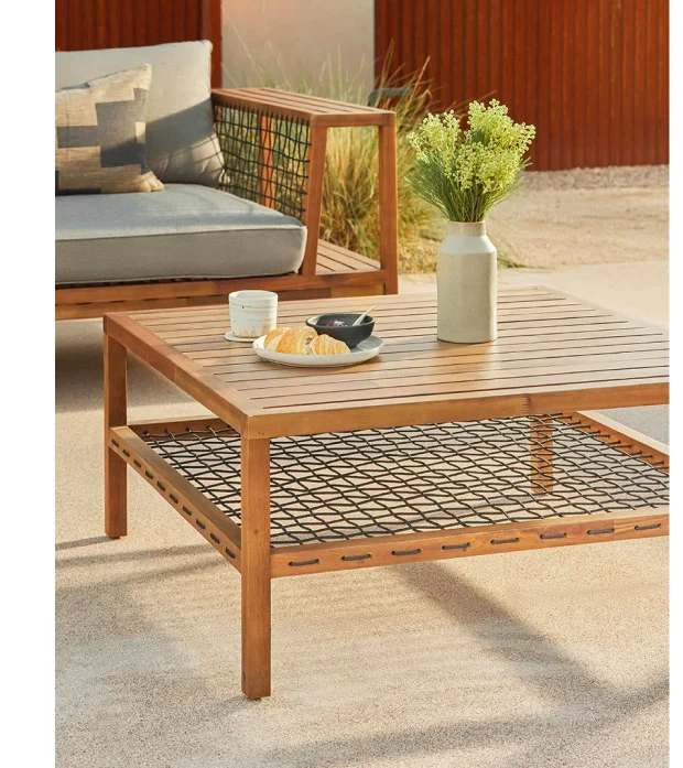 Callais Latte Brown Coffee Table