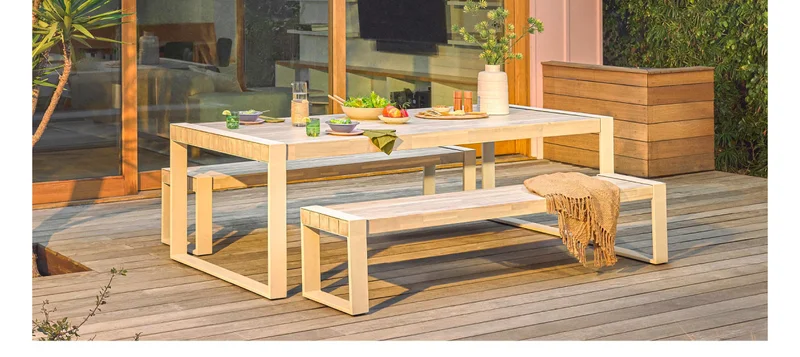 Lubek Byron Gray Dining Set