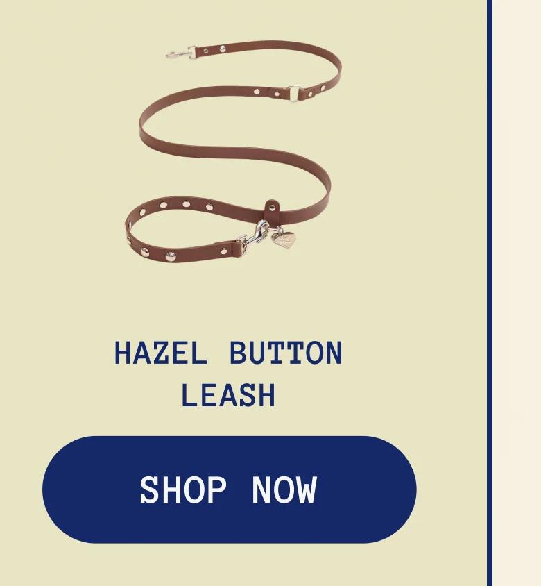 Hazel Button Leash