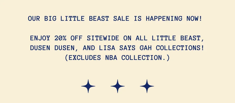 Our Big Little Beast Sale is happening now!