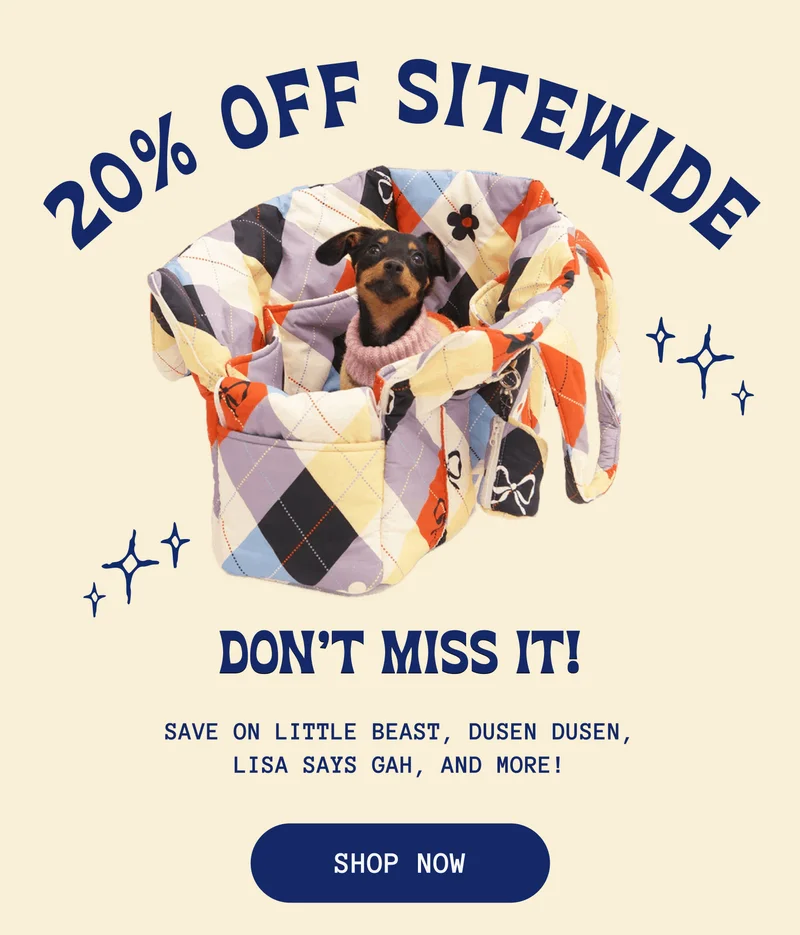 20% Off Sitewide—Don’t Miss It!