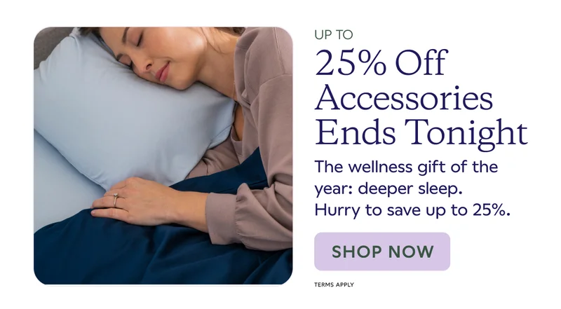 Up to 25% off accessories ends tonight. SHOP NOW