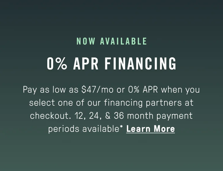 0% APR Financing