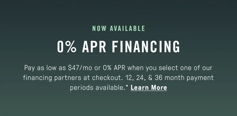 0% APR Financing