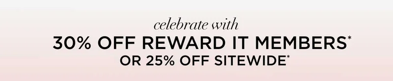 30% Off Reward IT Members