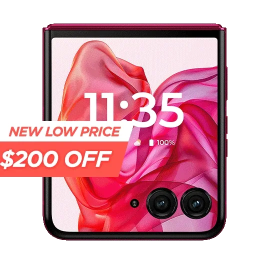 new low price $200 off motorola razr+ 2024