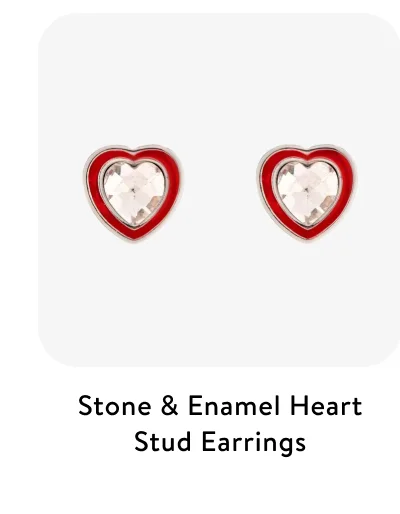 Stone and Enamel Heart