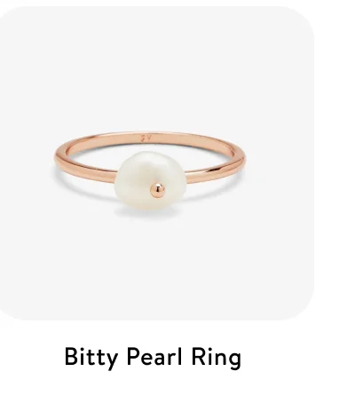 Bitty Pearl Ring