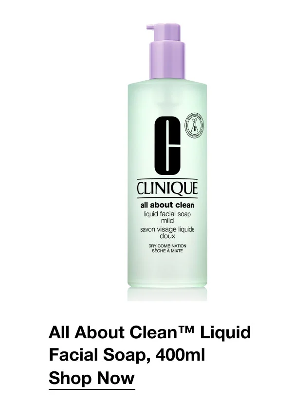 All About Clean™ Liquid Facial Soap, 400ml | Shop Now
