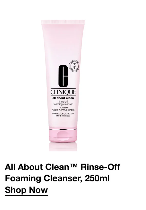 All About Clean™ Rinse-Off Foaming Cleanser, 250ml | Shop Now