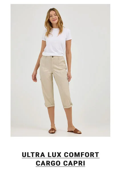 Ultra Lux Comfort Cargo Capri