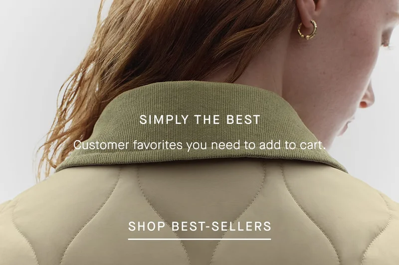 SIMPLY THE BEST Customer favorites you need to add to cart. [SHOP BEST-SELLERS]