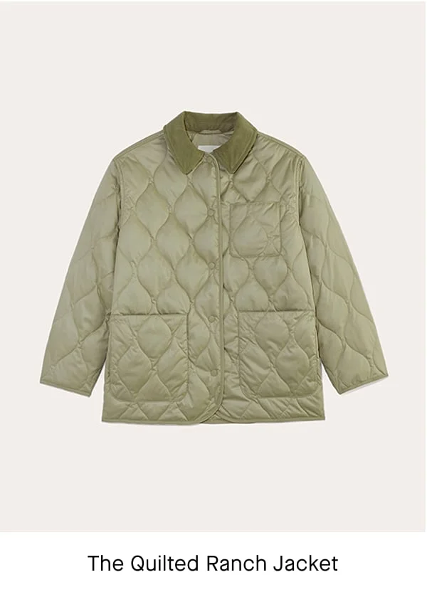 [Image] The Quilted Ranch Jacket | Eucalyptus