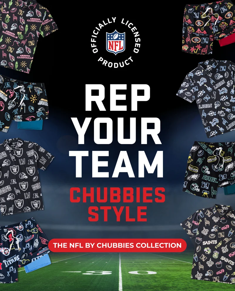 REP YOUR TEAM - CHUBBIES STYLE