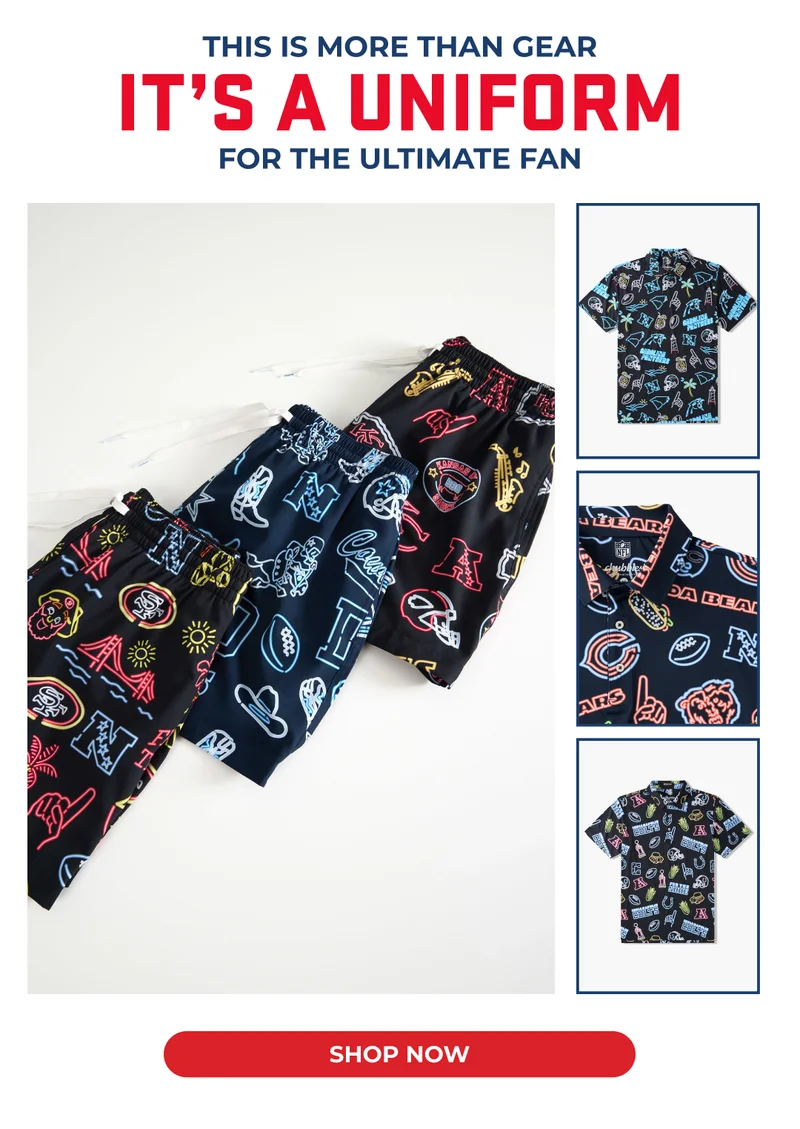This is more than gear. IT'S A UNIFORM for the ULTIMATE FAN.