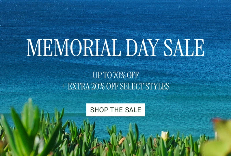 MEMORIAL DAY SALE