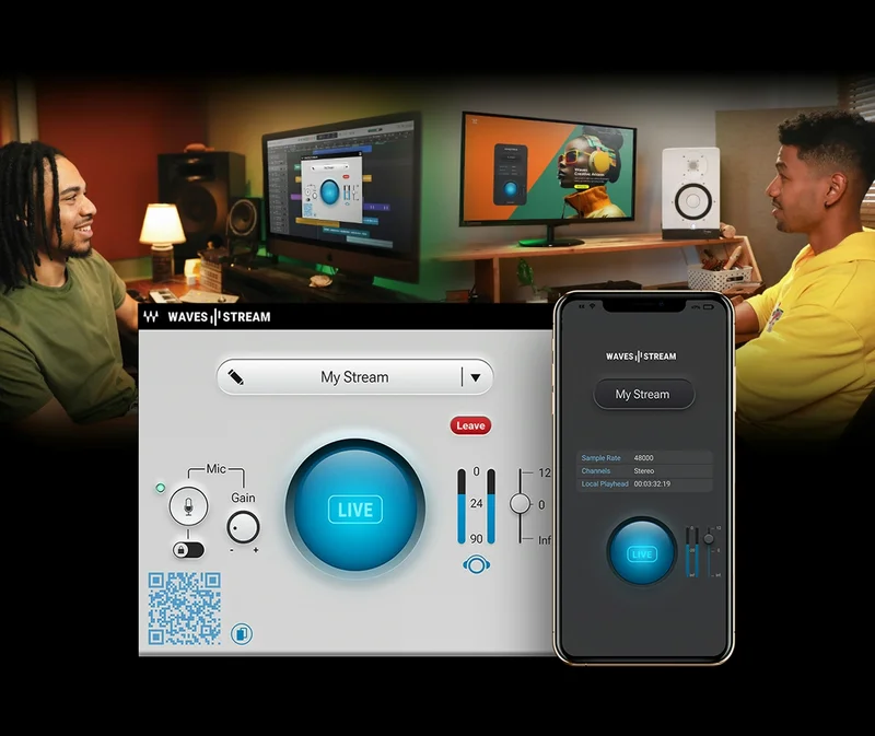 NEW! Waves Stream - DAW Audio Sharing Service