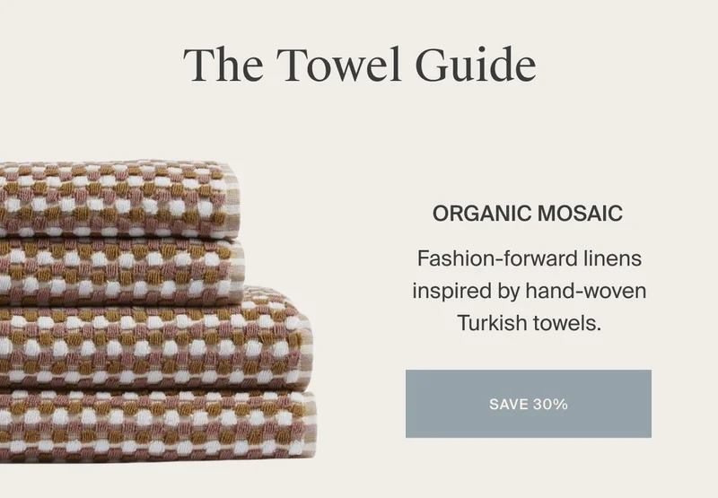 Save 30% Organic Mosaic Bath