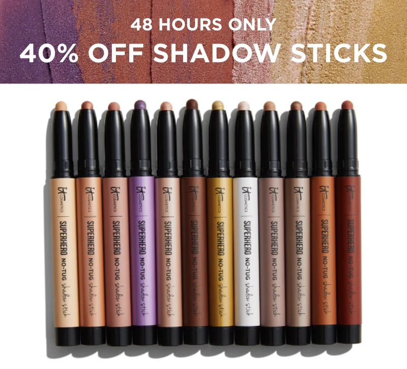 48 Hours Only 40% Off Shadow Sticks