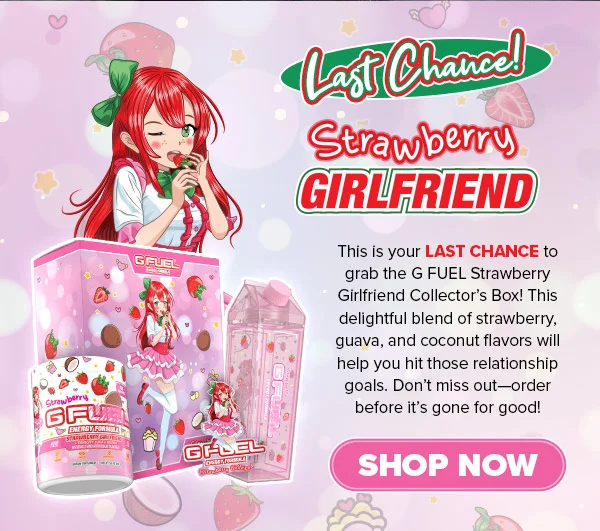 LAST CHANCE: STRAWBERRY GIRLFRIEND COLLECTOR'S BOX!