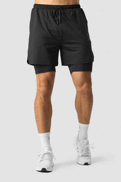 Image of Stride 2-in-1 Shorts Men Black