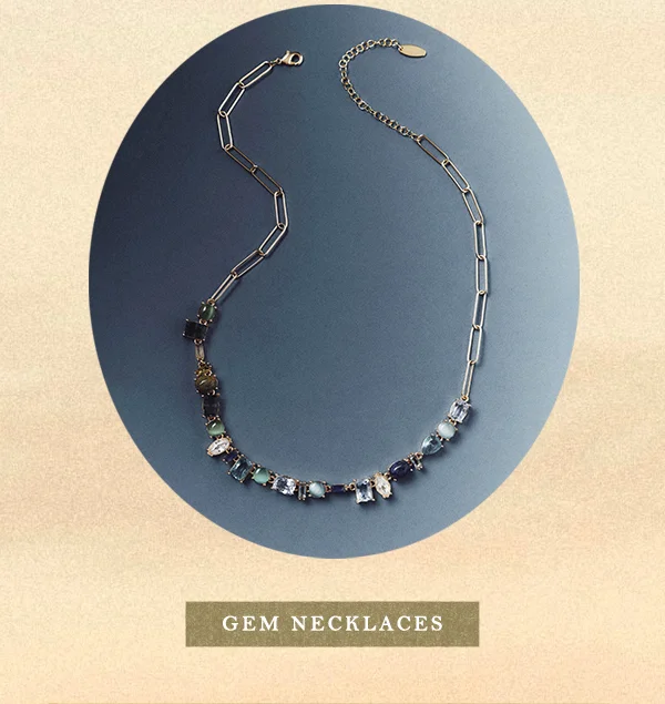 gem necklaces